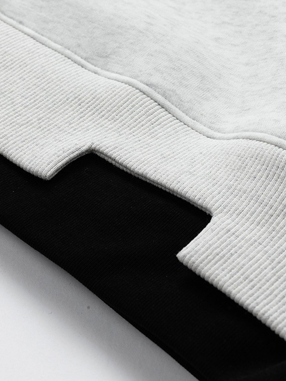 Relax Fit 2 In 1 Crew Neck Sweatshirt
