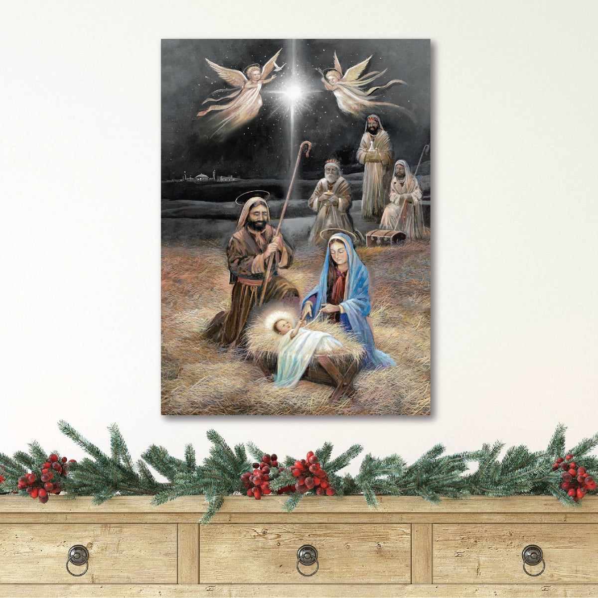 Nativity Gallery-Wrapped Canvas Wall Art