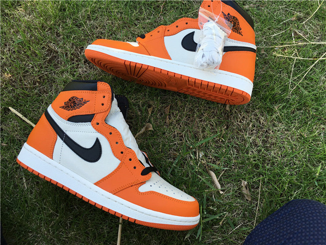 Air Jordan 1 Retro High OG Shattered Backboard – Starfish / White / Black