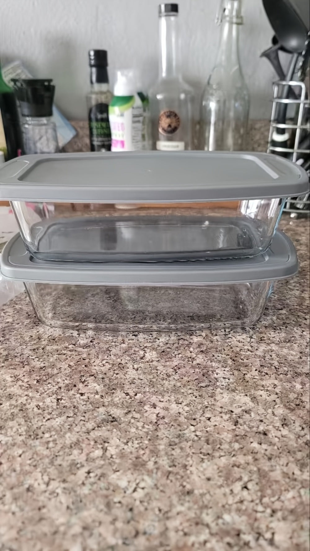 Baking Dish with Handles and Silicone Brush for Baking Bread Cakes