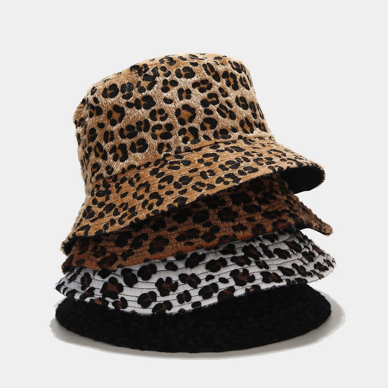 Tulsa Leopard Wool Felt Fisherman Hat – Wide Brim