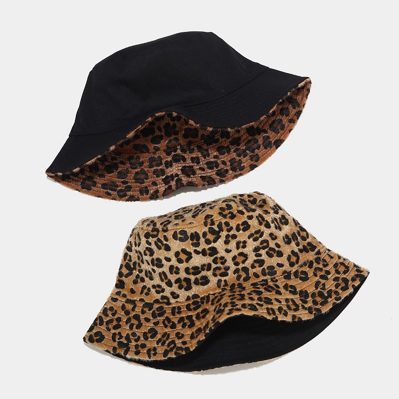 Tulsa Leopard Wool Felt Fisherman Hat – Wide Brim