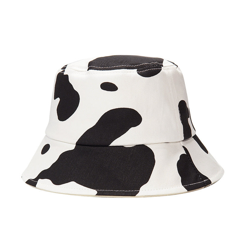 Weatherford Women's Cow Print Cotton Bucket Hat – Japanese Style, All-Season