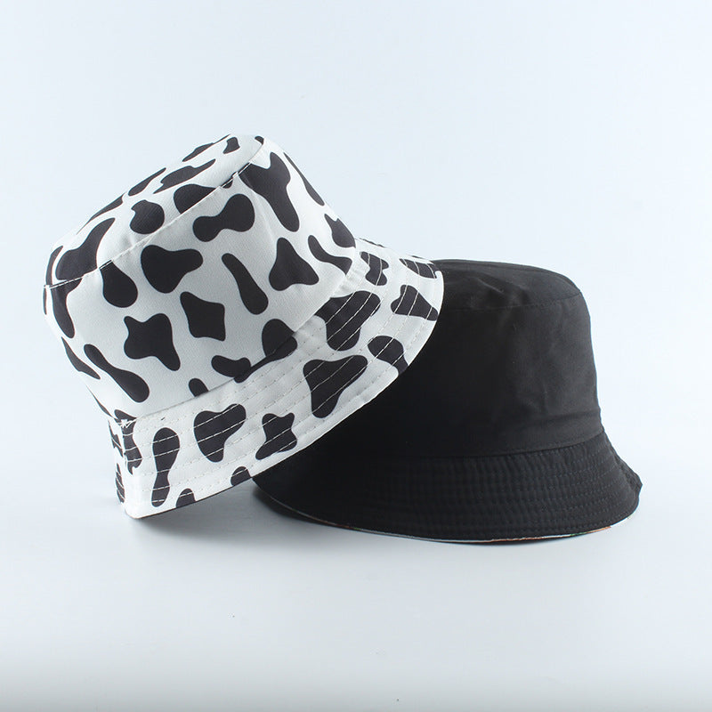Stratton Pattern Cotton Wide Brim Bucket Hat