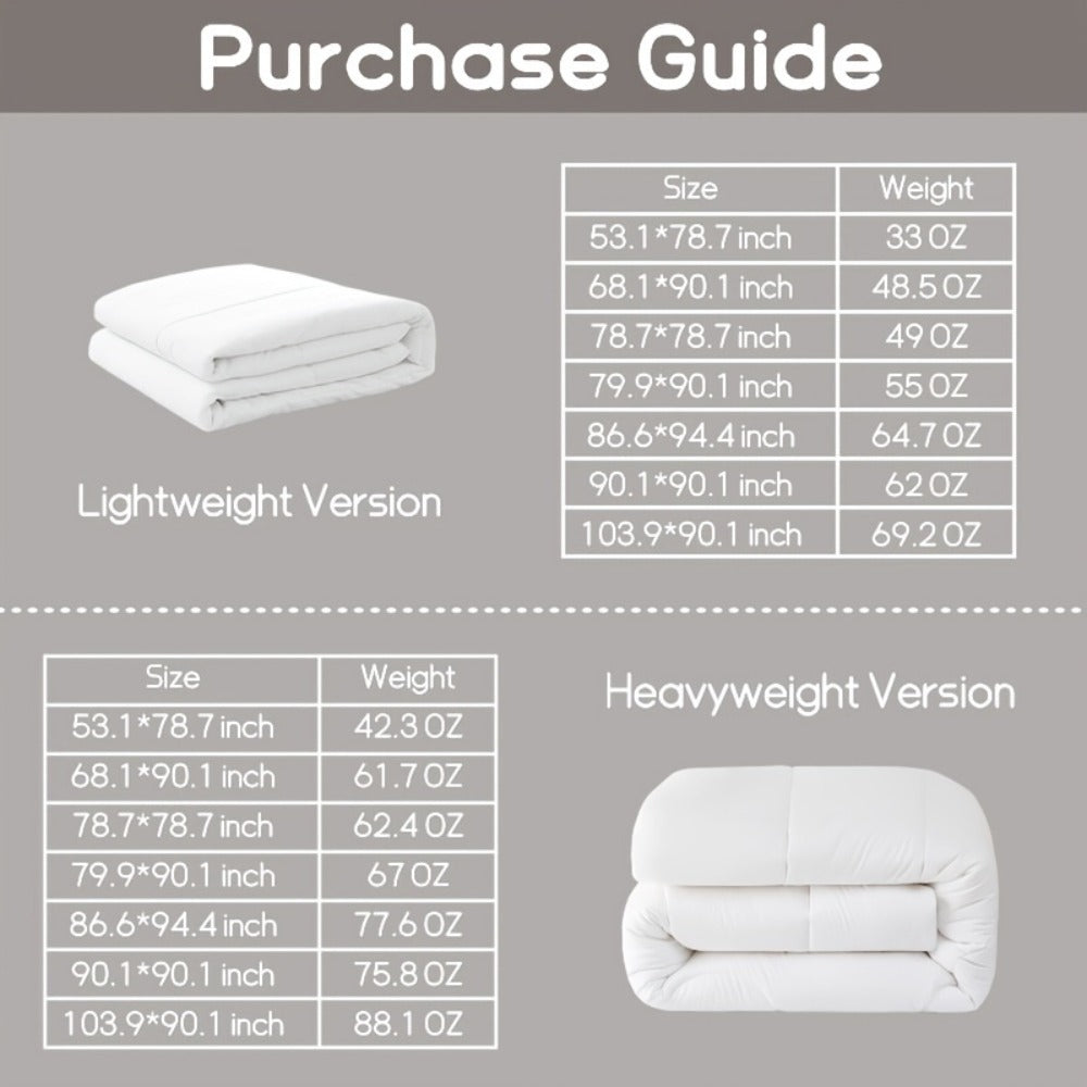Comforter Set 2/3 Piece - Diamond Grid Quilted Down Alternative Comforter with Pillowcases, Soft Microfiber Breathable All Season Bedding Set, Twin Queen King, Multiple Colors