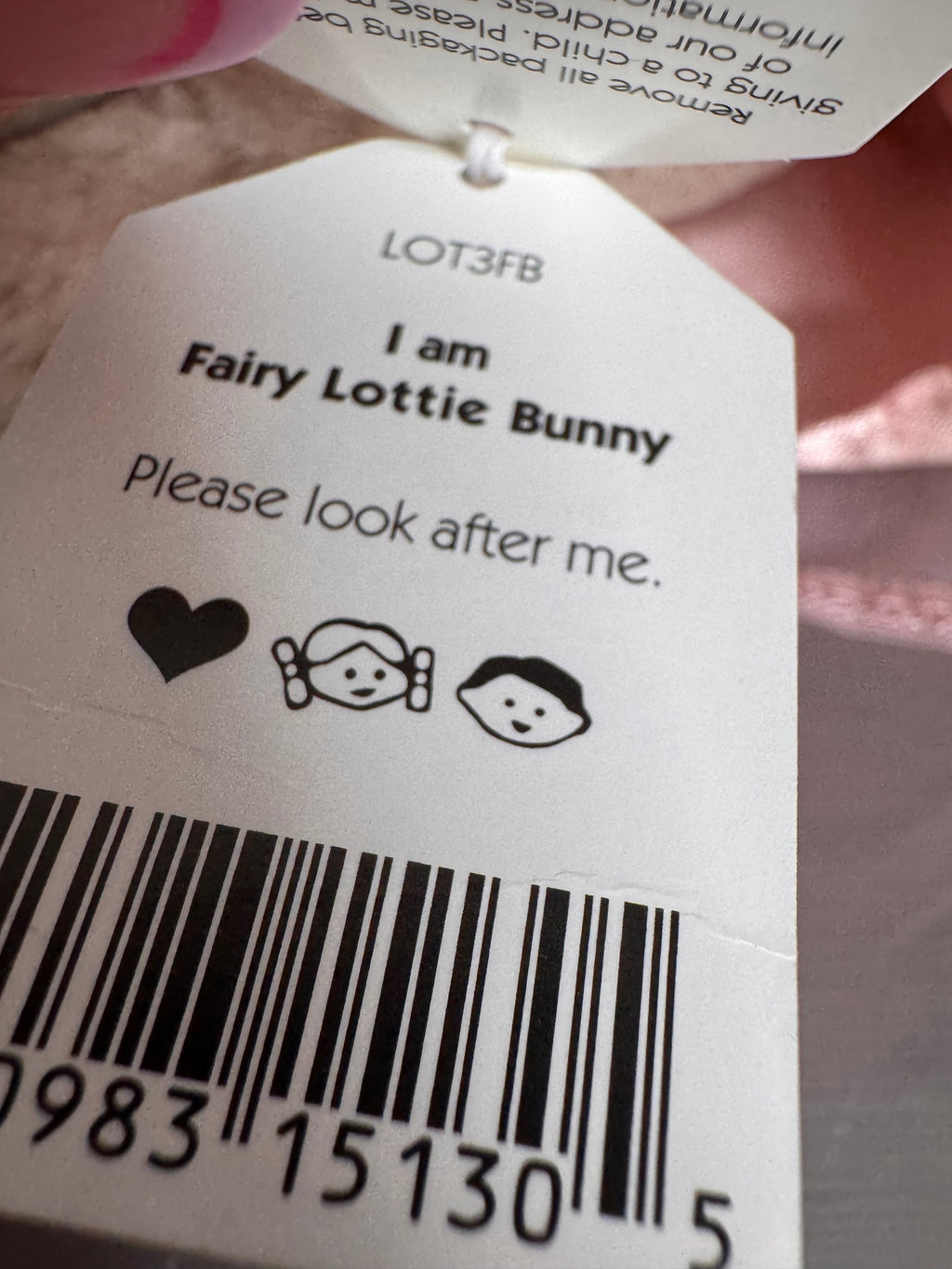 Jellycat Fairy Lottie Bunny