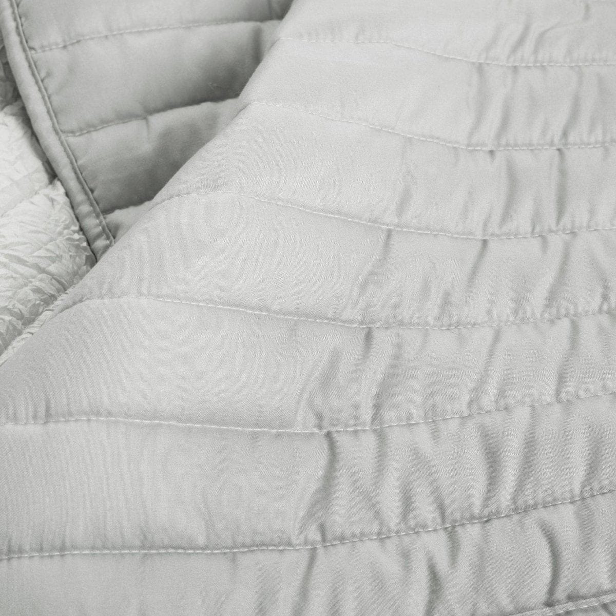 Crinkle Ombre Oversized Quilt 3 Piece Set