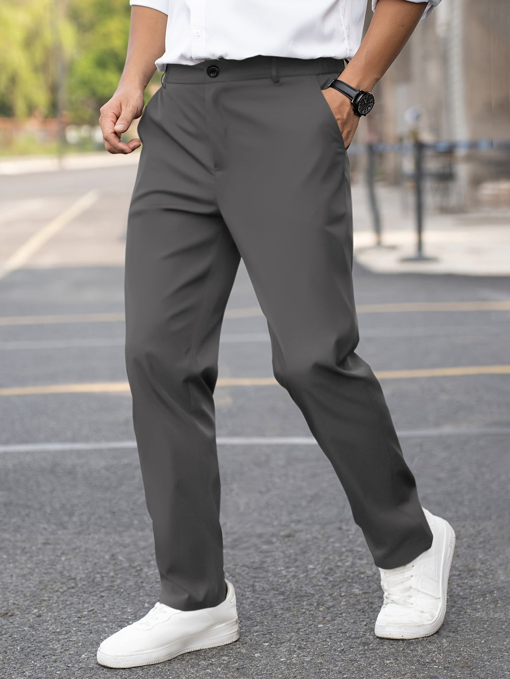 Lincoln | Maßgeschneiderte Hose mit geradem Bein
