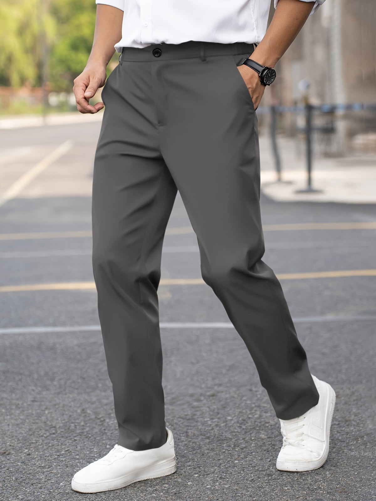 Lincoln | Maßgeschneiderte Hose mit geradem Bein