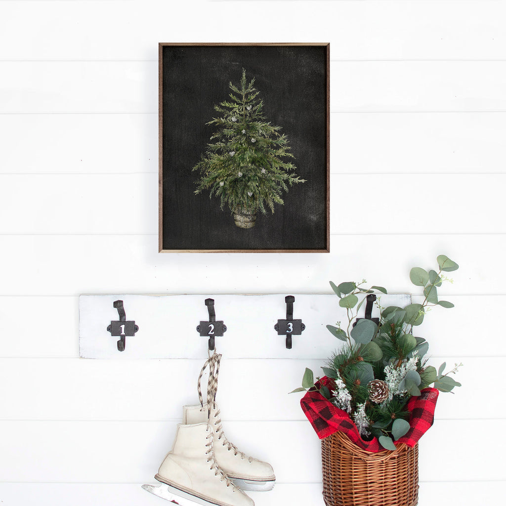 Kendrick Home Christmas Tree Black