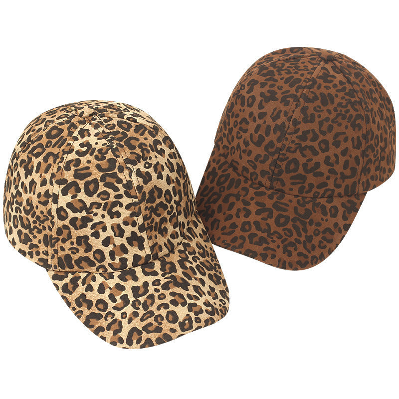 Warren Baseballkappe aus Kunstleder mit Animal-Print und UV-Schutz