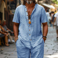Reid | Relaxed Coastal Shirt and Shorts Set