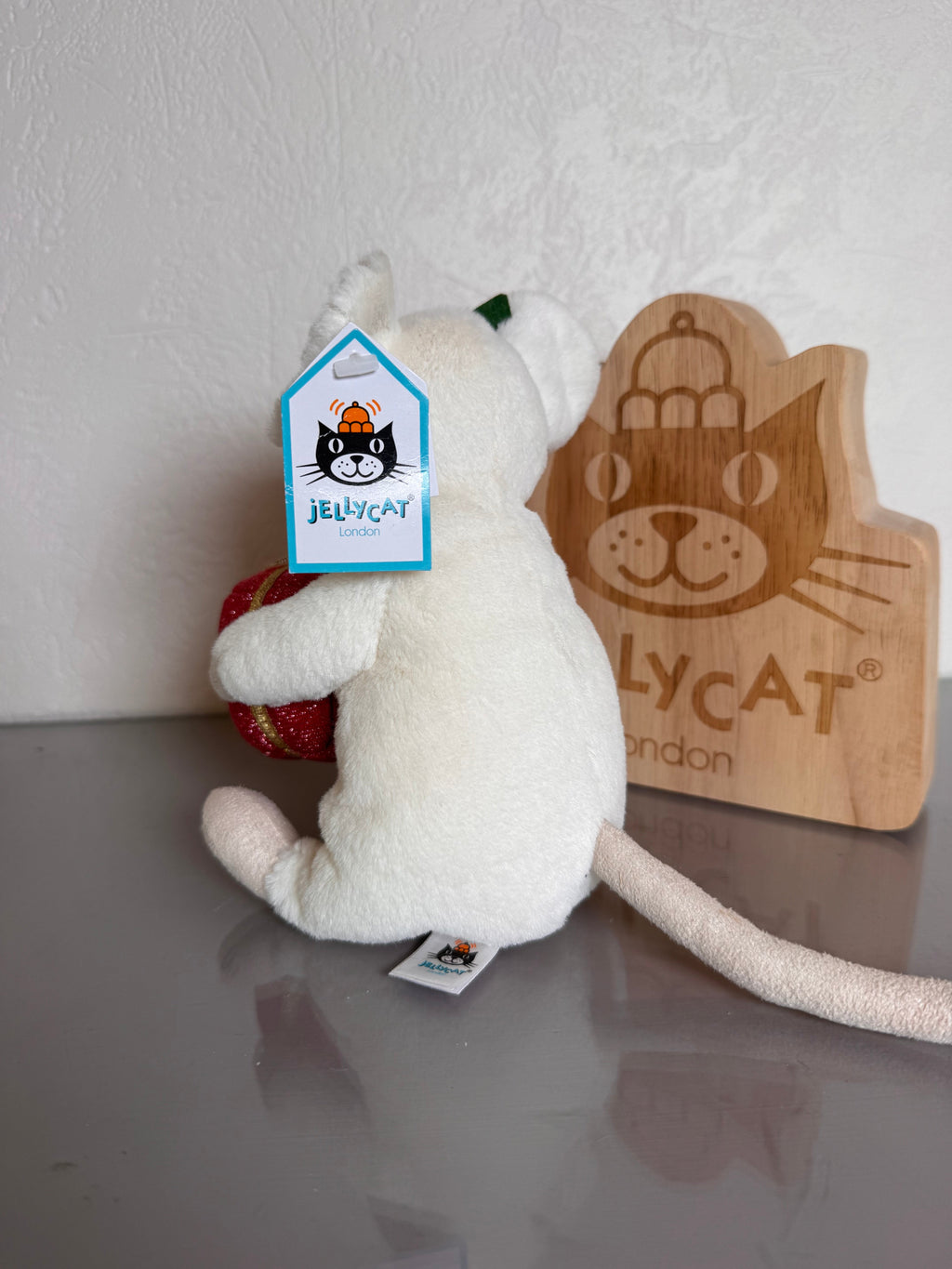 Jellycat Merry Mouse With Present