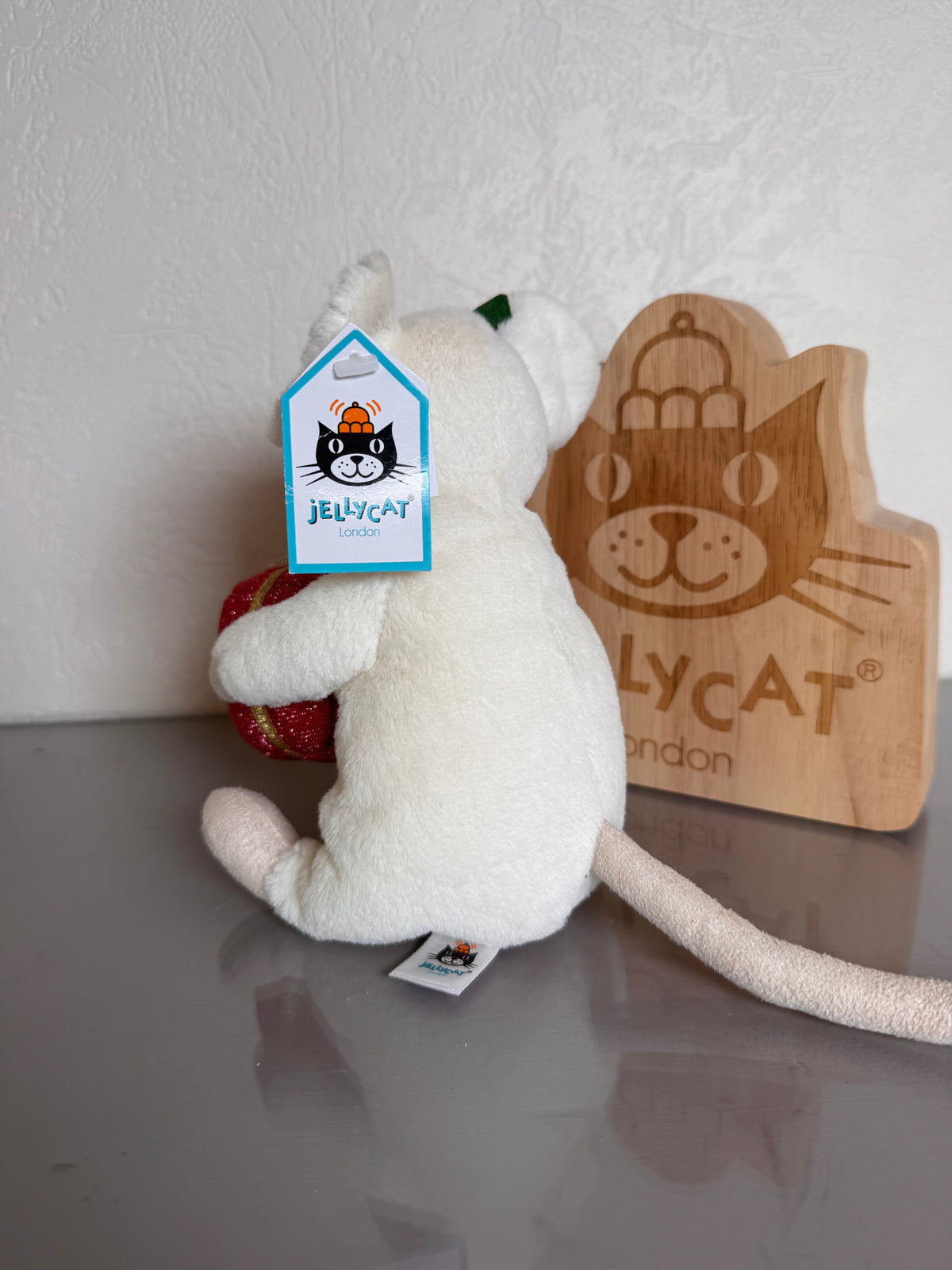 Jellycat Merry Mouse With Present