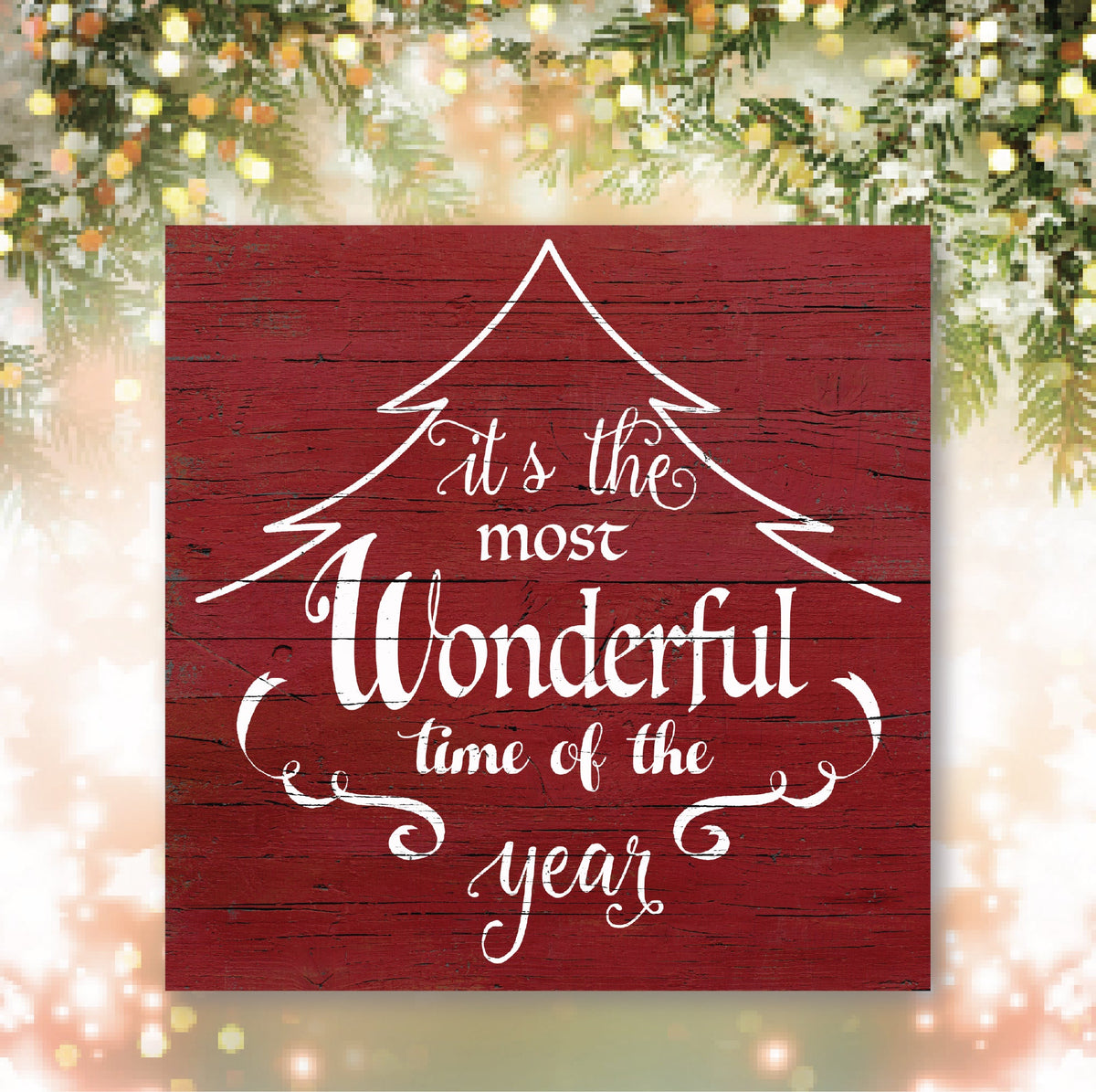 It's the Most Wonderful Time Gallery-Wrapped Canvas Wall Art