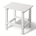 19.68-Inch Oversized Outdoor Side Table, Adirondack Side Table for Patio