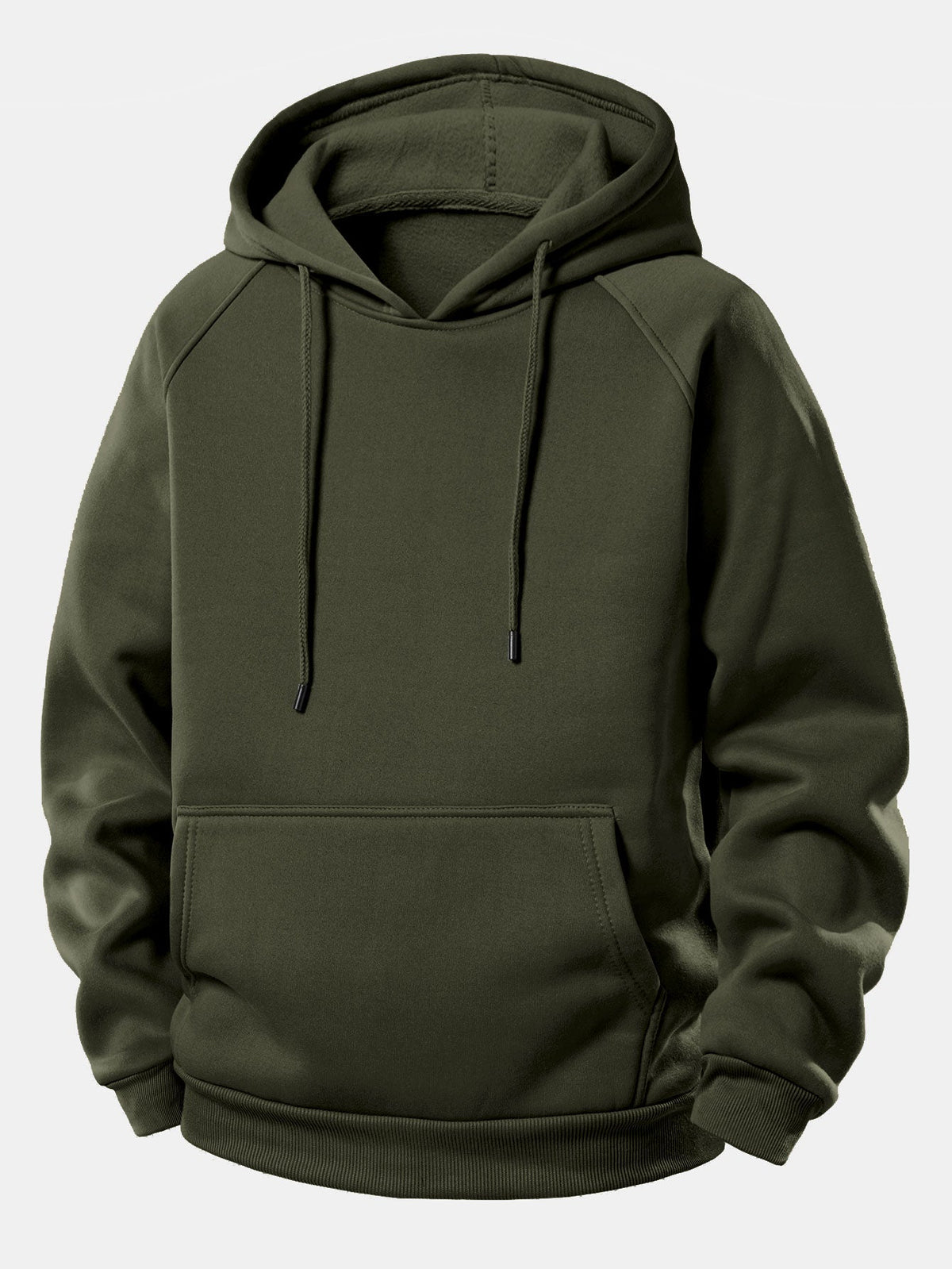 Western Cowboy Print Drawstring Hoodie