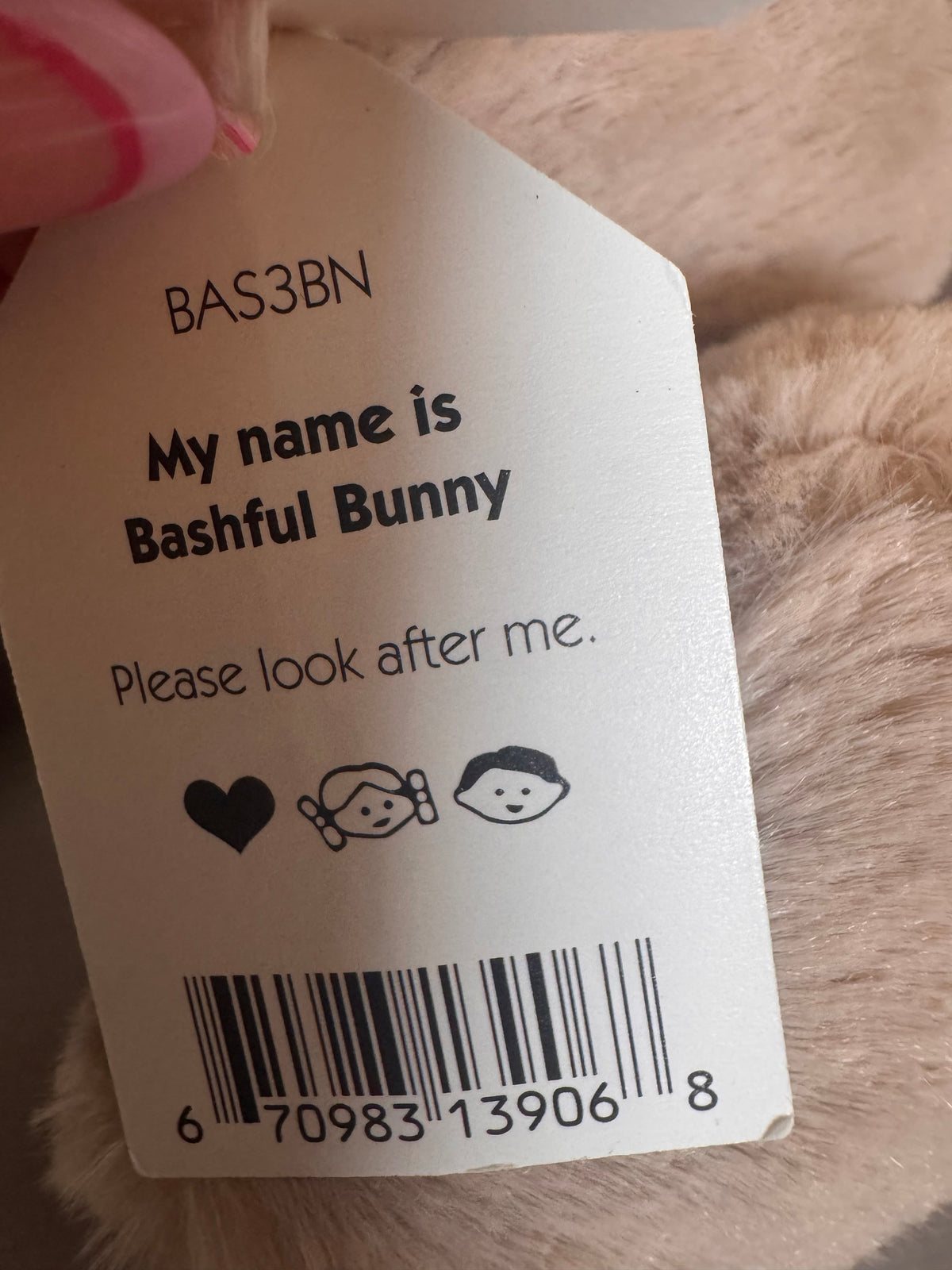 Jellycat Bashful Beige Bunny