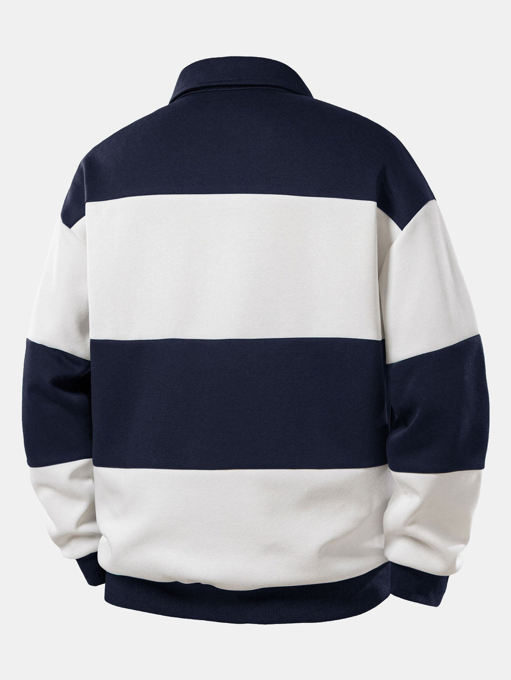 Relax Fit Color Block Polo sweatshirt