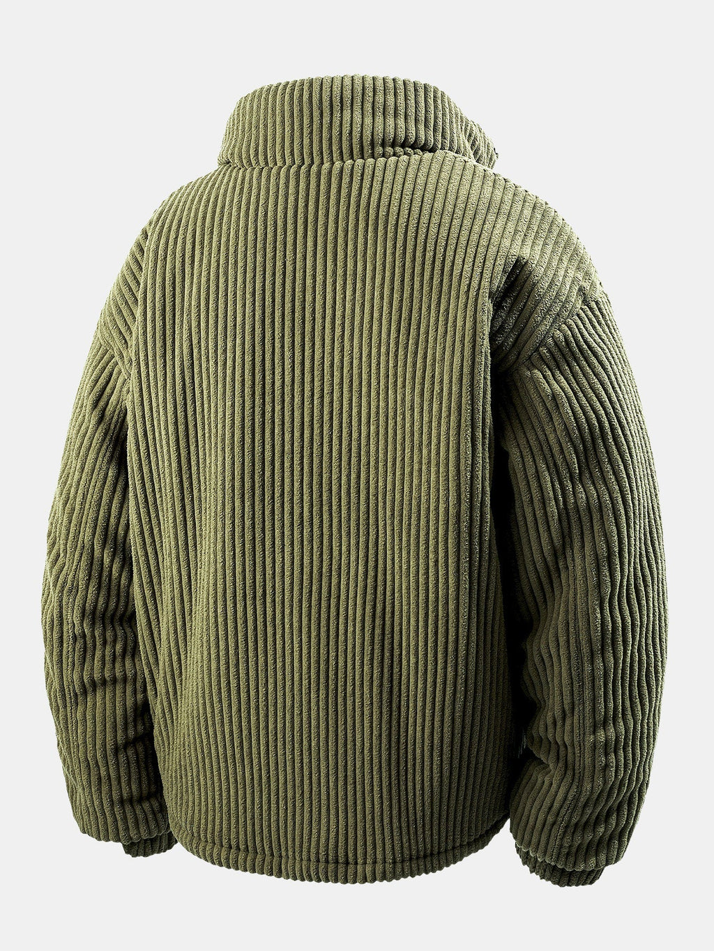 Quilted Lined Corduroy Coat