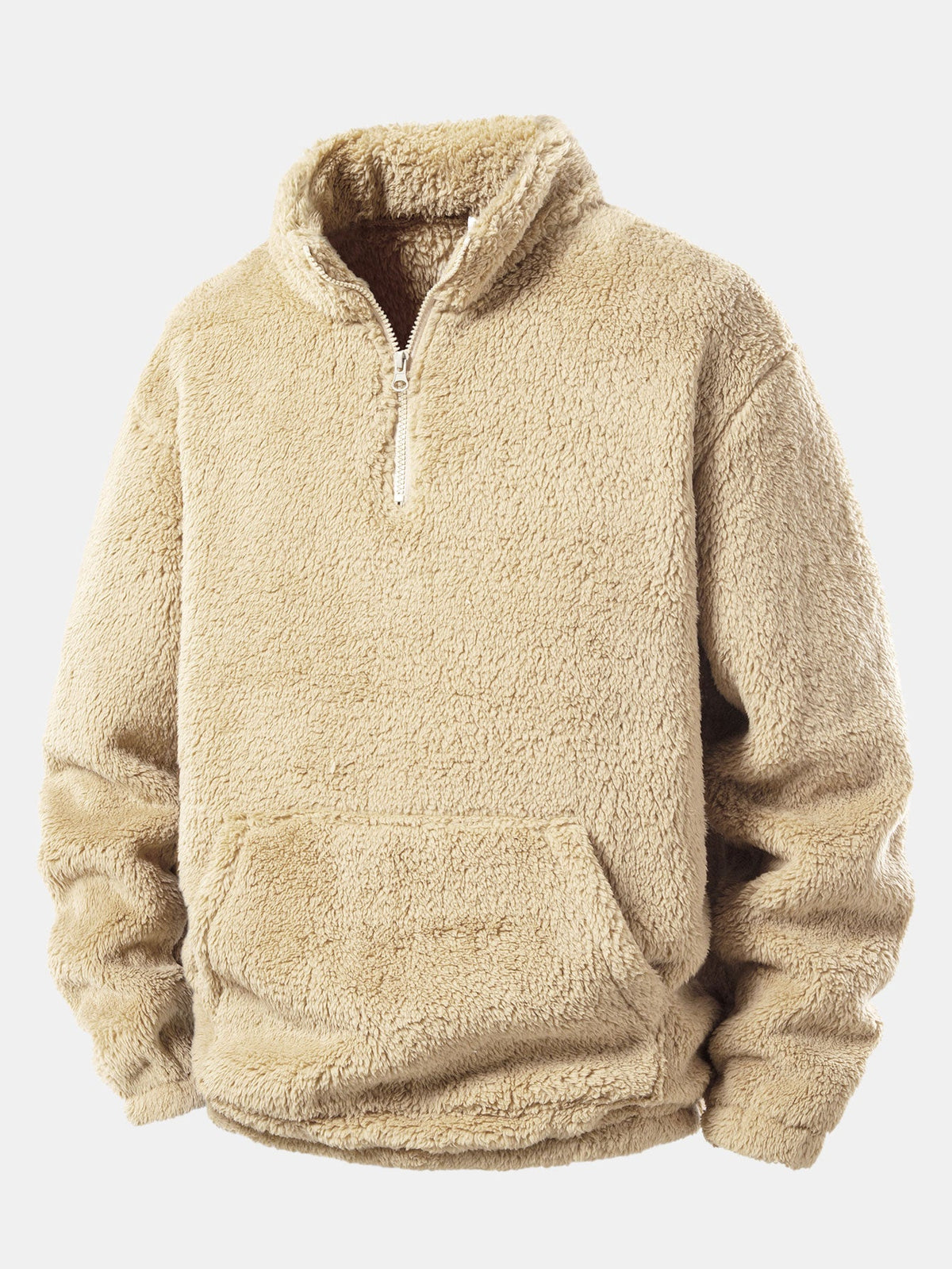 3 Pieces Quarter Zip Teddy Sweatshirts