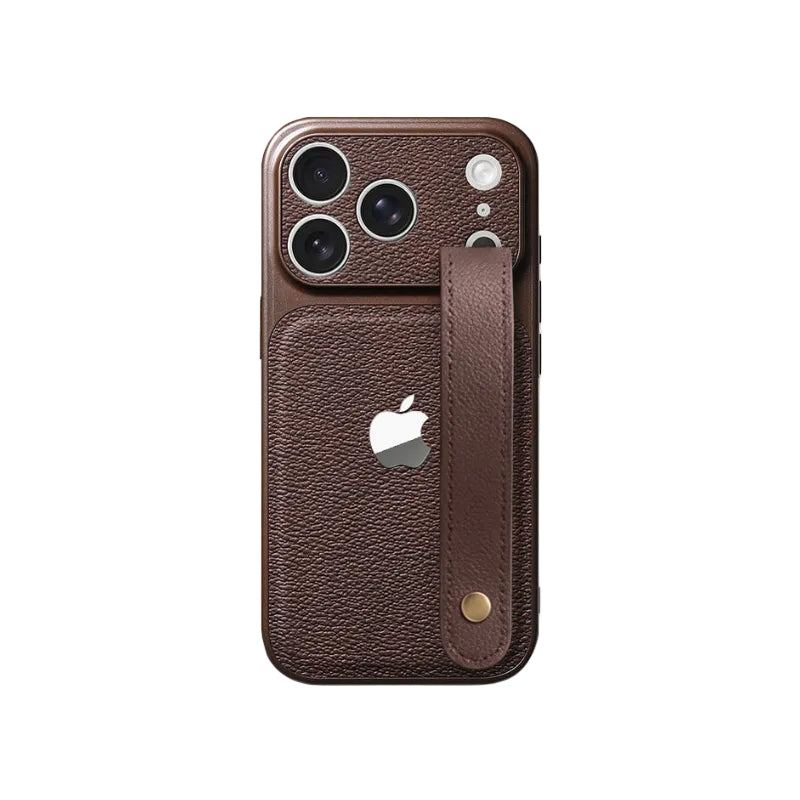 Leder-Armbandhülle für iPhone 13–18 Pro & Pro Max