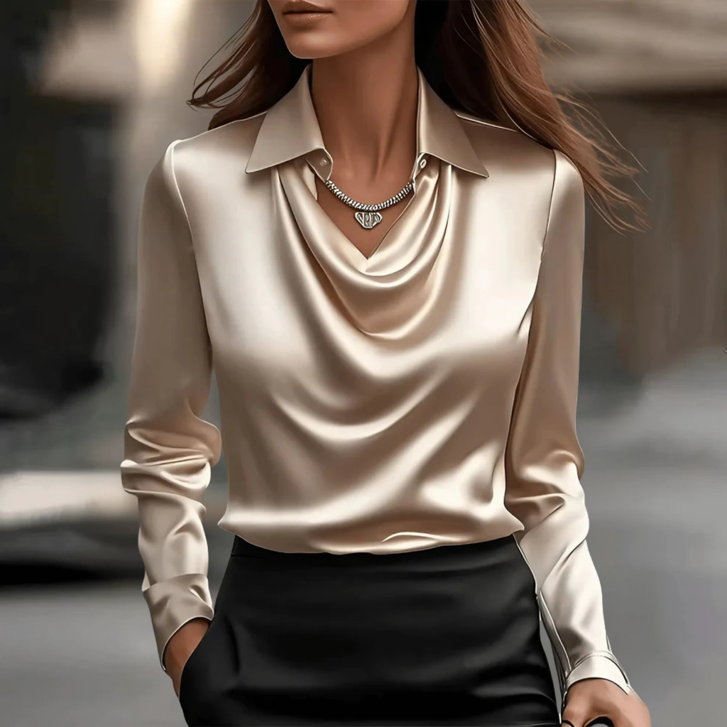 ROSANNA | ELEGANTE SATINBLUSE