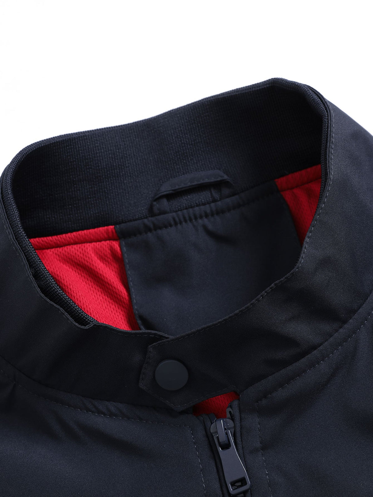 Stand Collar Zip Up Jacket