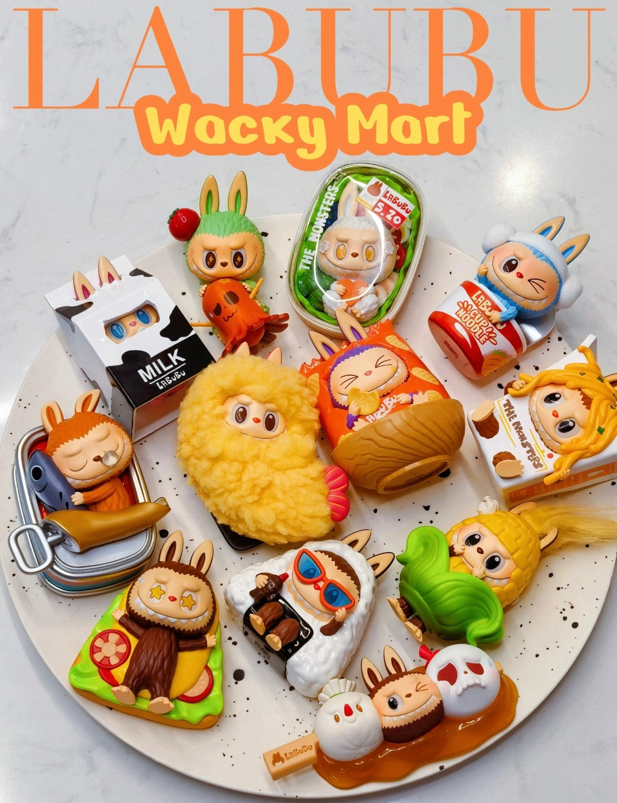 THE MONSTERS Wacky Mart Series Figures