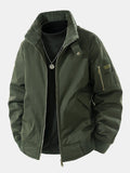 Teddy Lined Bomber Jacket