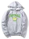 Fußball-Print-Hoodie