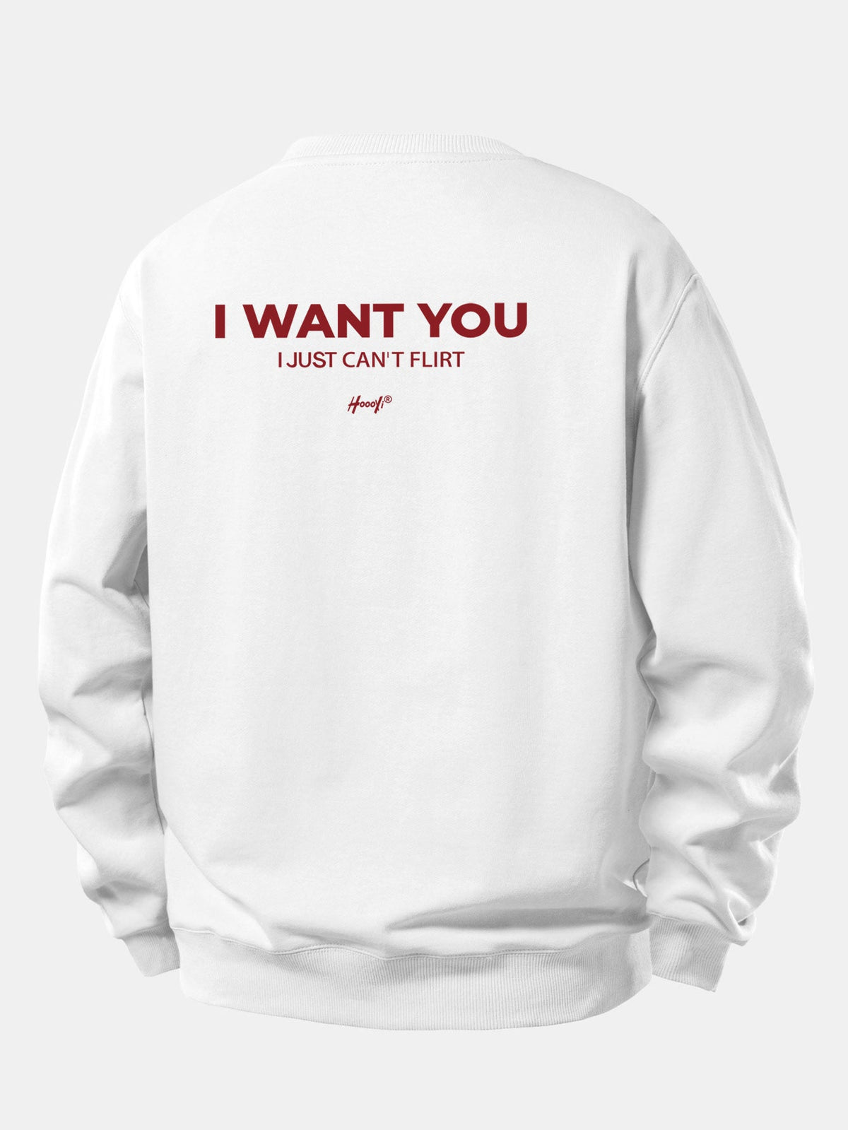 I Want You Back Print Relax Fit Sweatshirt