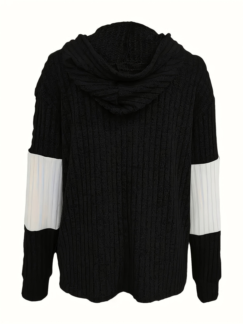 Tamara | Textured Hooded Zip Jacket