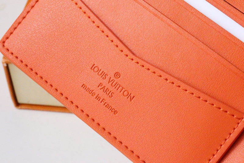 Louis Vuitton Multiple Wallet – Monogram Taurillon Leather Orange