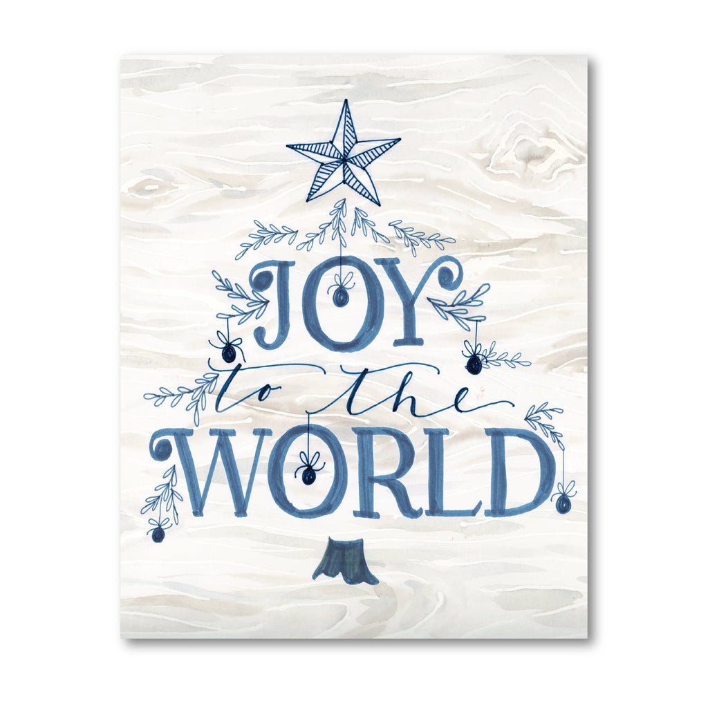 Joy to the World III Gallery-Wrapped Canvas Wall Art