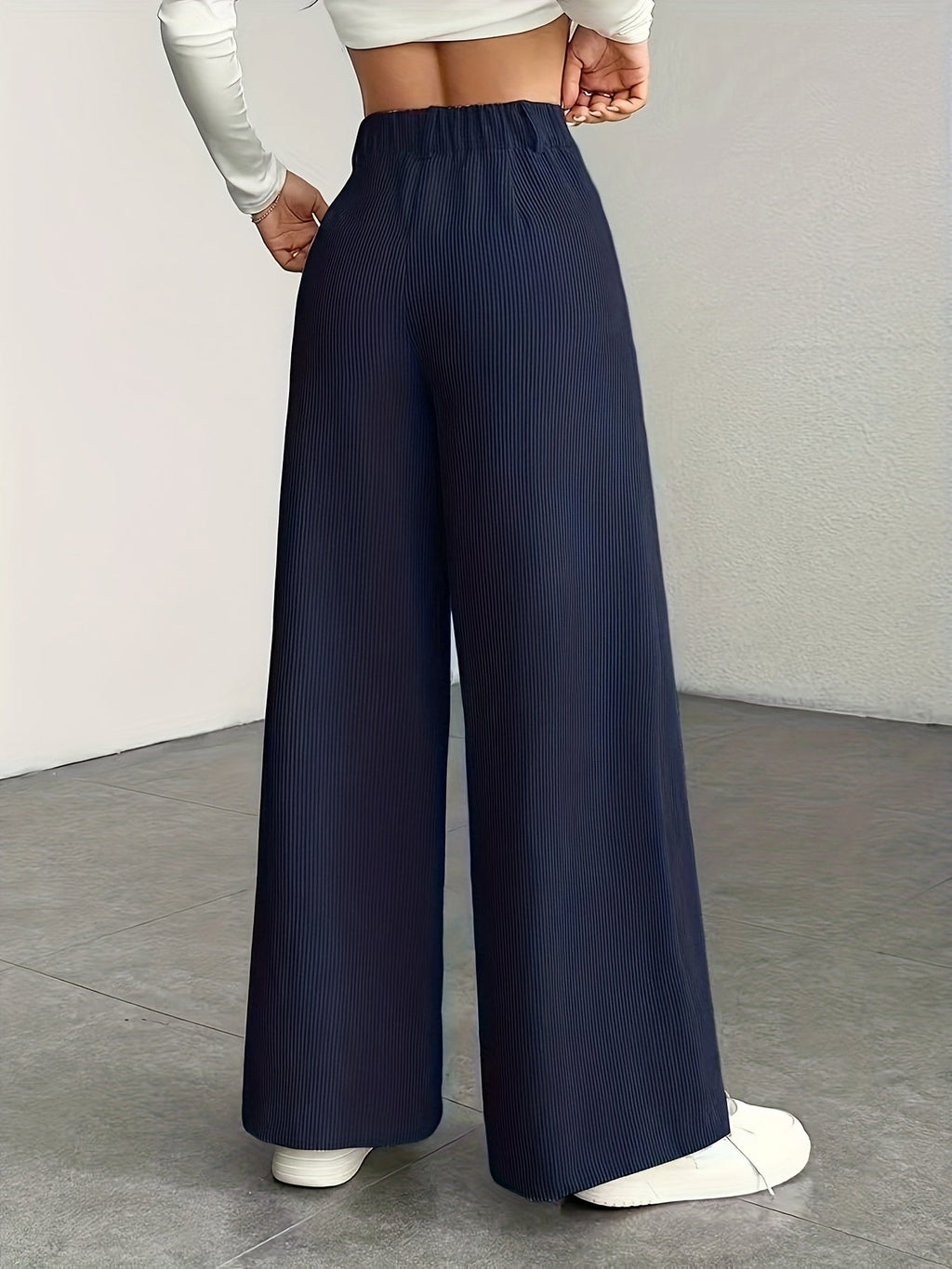 Nora | High-Waisted Wide-Leg Trousers