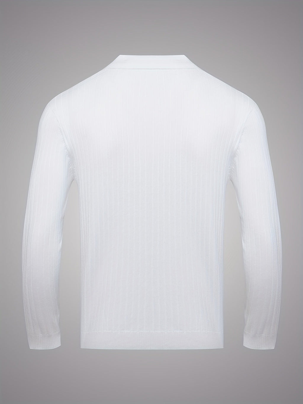 Leopold | Refined Ribbed Collared Jumper