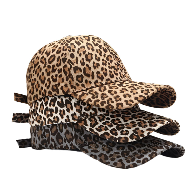 Miller Baseballcap mit Leopardenmuster, größenverstellbar