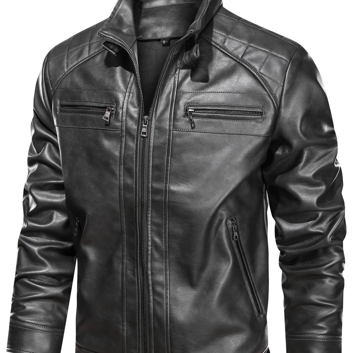 Rafael | Zip-Up Biker Jacket