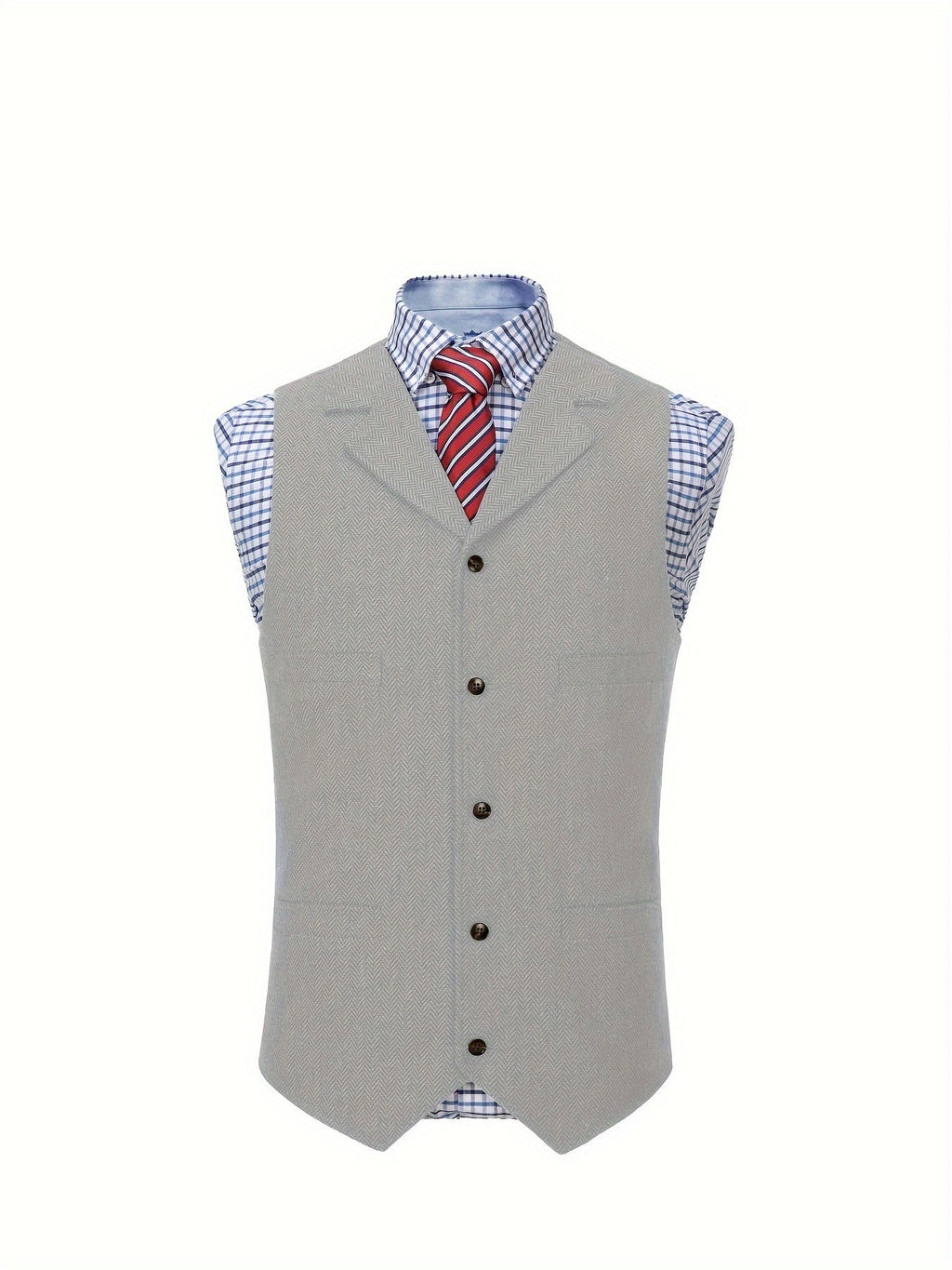 Rhodes | Heritage Herringbone Waistcoat