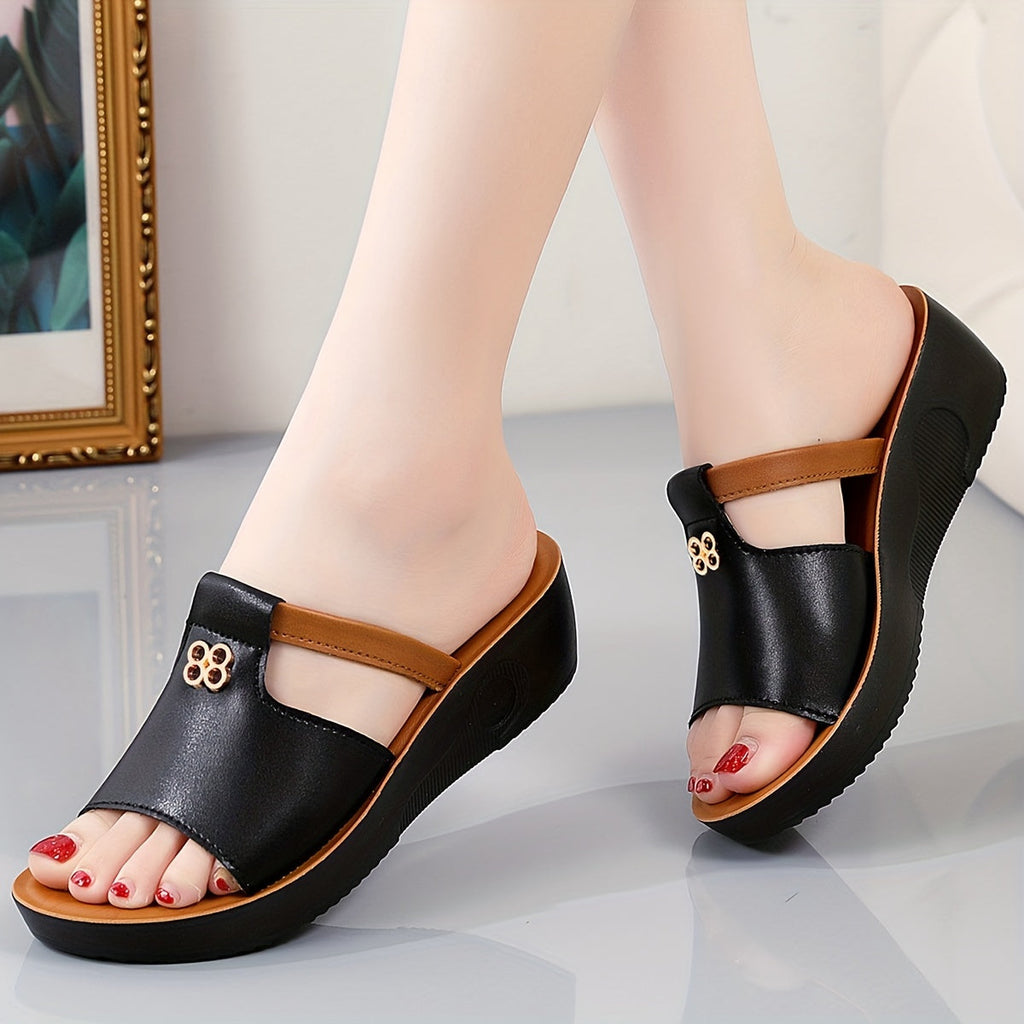 Bernadette | Komfort-Keilsandalen