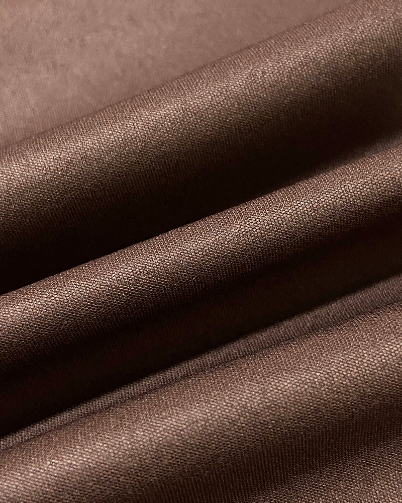 Tropisches Mini-Kleid mit One-Shoulder-Ausschnitt, Dreiviertelarm und Fransen-Saum für Damen