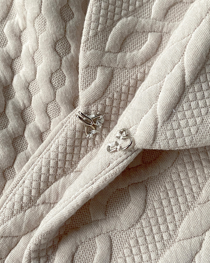 Shawl Collar Long Sleeve Cinched Waist Open Front Jacket Casual Flared Hem Cable Textured Jacquard Coat