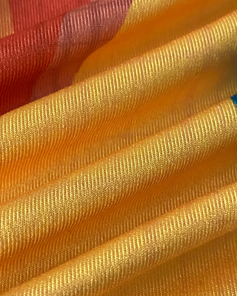 Maxikleid mit Pflanzenmuster, eckigem Ausschnitt, breiten Trägern, Seitenschlitz und Taschen, lässiges Urlaubskleid