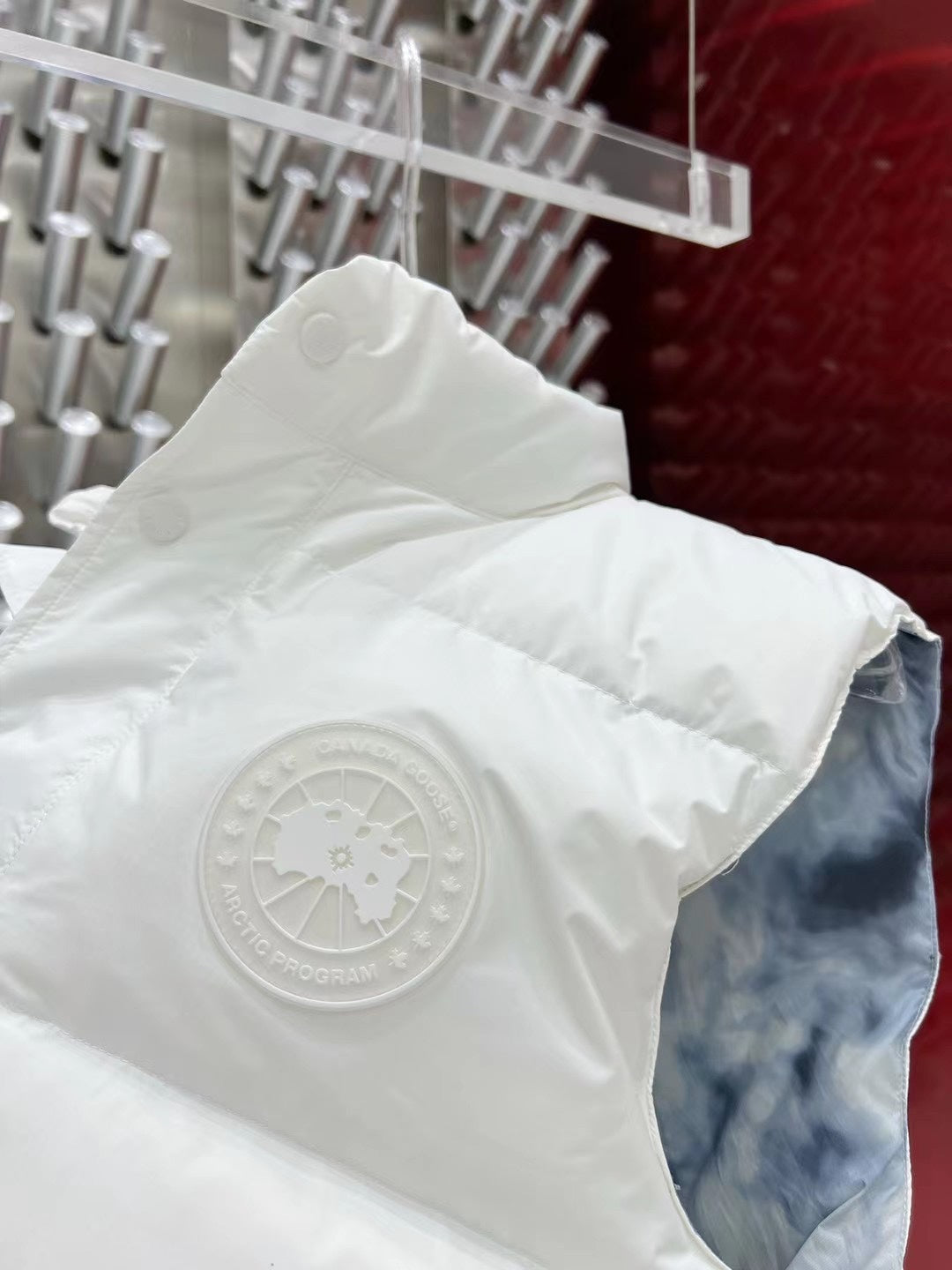 Canada Goose Women's White Down Vest