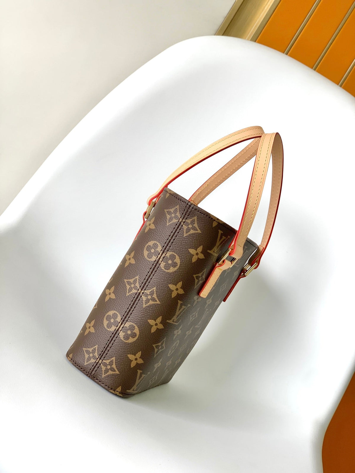 VAVIN PM TOTE 23 BRAUN MONOGRAM CANVAS