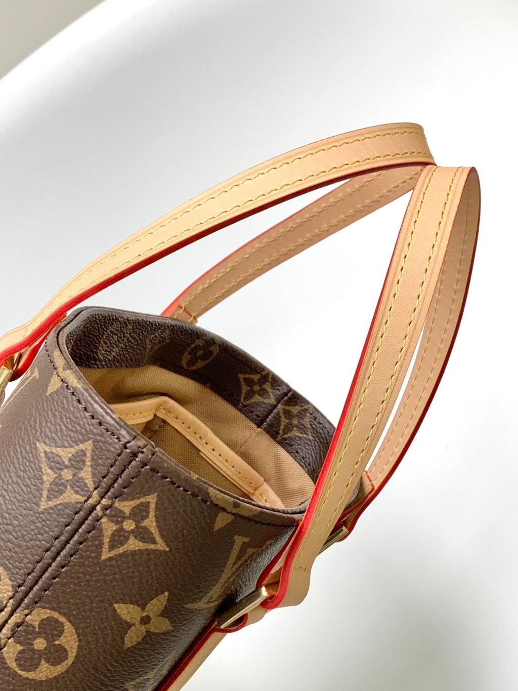 VAVIN PM TOTE 23 BRAUN MONOGRAM CANVAS