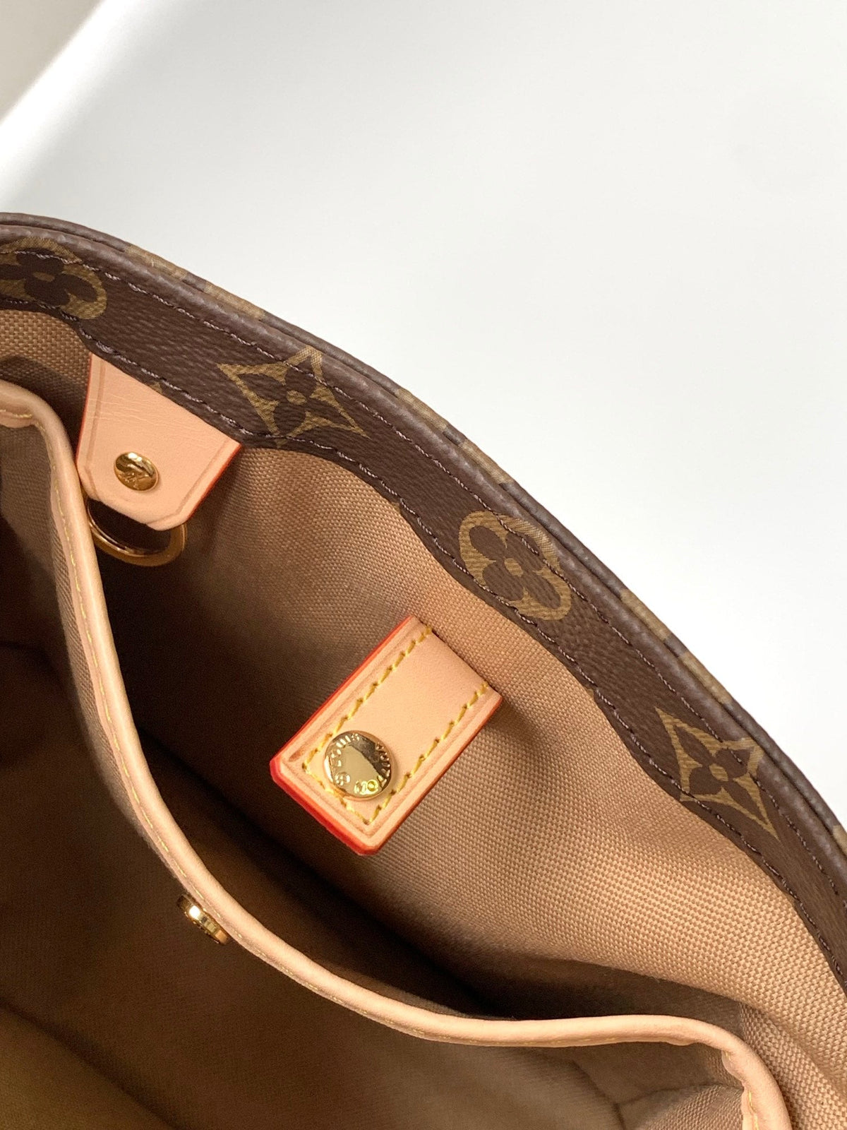 VAVIN PM TOTE 23 BRAUN MONOGRAM CANVAS