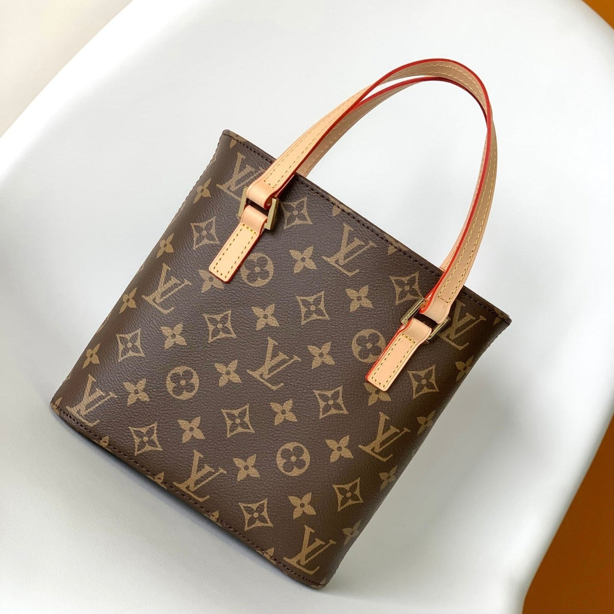 VAVIN PM TOTE 23 BRAUN MONOGRAM CANVAS