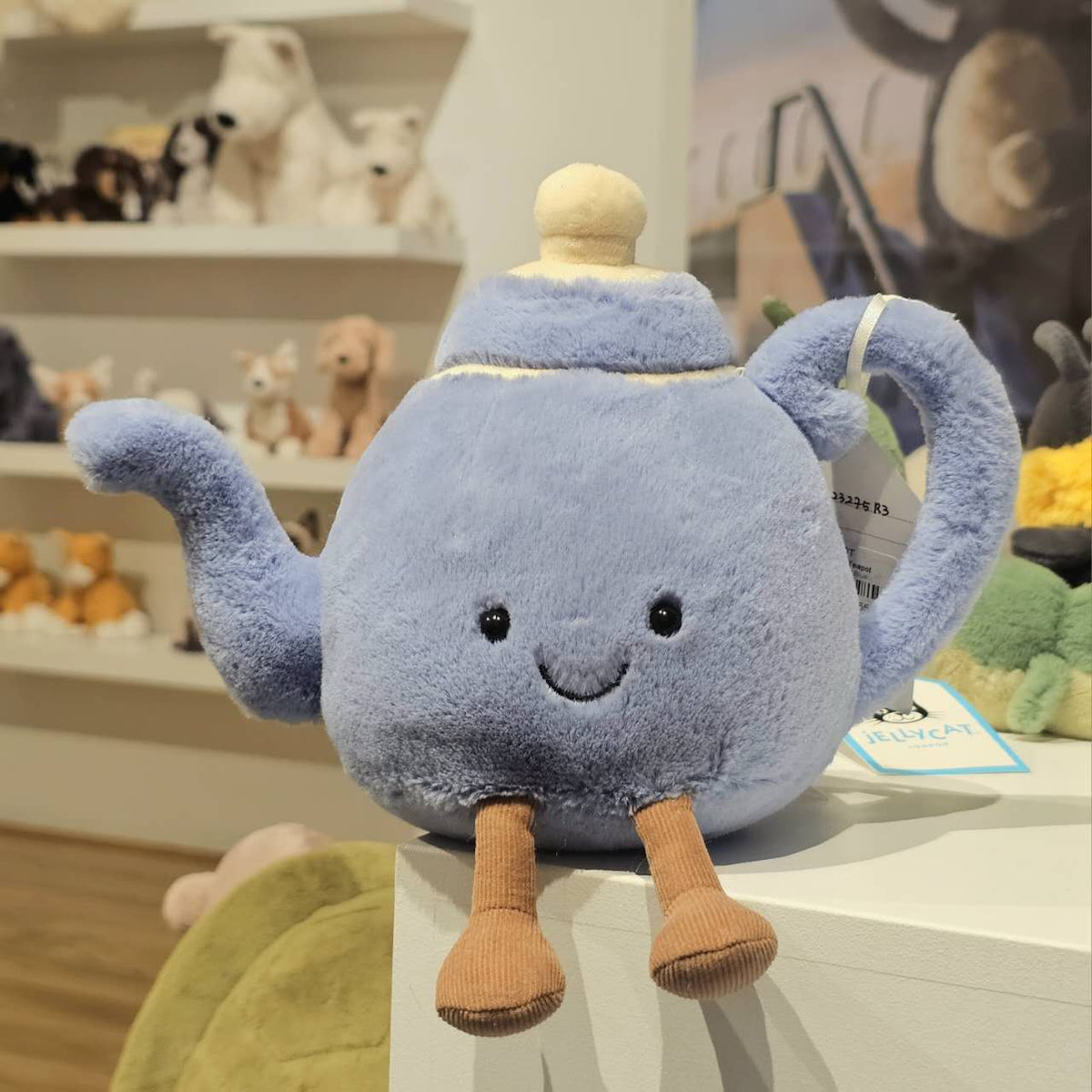 Jellycat Amuseables Teapot - Blue 24cm